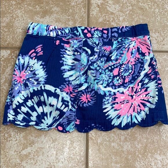 Lilly Pulitzer Colorful Floral Mini Skort - Picture 3 of 3